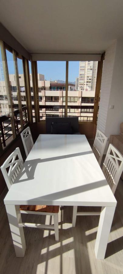 Precioso Apartamento Con Piscina Y Vistas Al Mar Mediterraneo. Benidorm Exterior photo